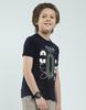 Monte Carlo Boys Printed Round Neck T-Shirt Navy Blue 5-6 YR