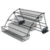 3 Tier Pull Down Cabinet Spice Rack Organizer,Metal  Shelf  Kitchen