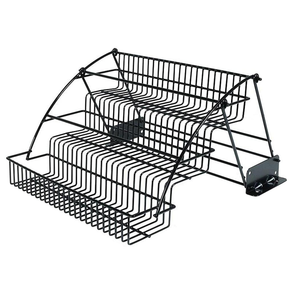 3 Tier Pull Down Cabinet Spice Rack Organizer,Metal Shelf Kitchen