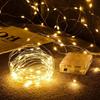 Battery Powered Christmas Wedding Party Decoration Garland Indoor Outdoor Party Decoration Light String Battery Box LED 3*AA