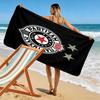 Partizan poster Print Beach Towel, Large Soft Quick Dry Towel for Beach Camping Swimming