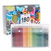 Профессиональные цветные карандаши 180 цветов Мягкая ручка для рисования для художников, детей и взрослых, для набросков