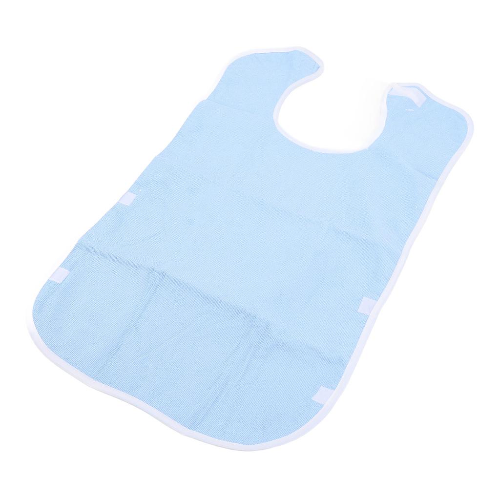 Унисекс взрослые нагрудники для пожилых женщин и мужчин водонепроницаемые мягкие регулируемые застежки-липучки для еды