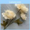 Silk Peony Realistic Arrangement For Wedding Party Living Room Decoration Table