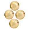 Golden Plating Golden Golf Balls Double Layer Gold Plating Golf Ball  Golf Practice Range