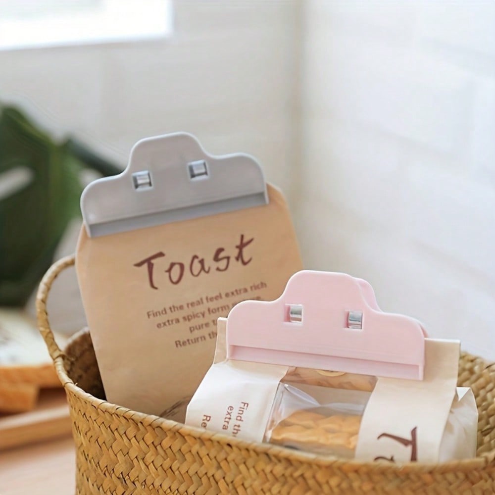 Kitchen Chip Sealing Clips for Food, Home Plastic Snack Sealers