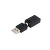 360o Swivel Adjustable Angle USB 2.0 Male To Female Adapter Cable Converter