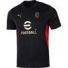 Ac Milan Soccer Training Short Sleeve Comfortable Breathable Casual T-Shirt Men Tops Black 777496-04