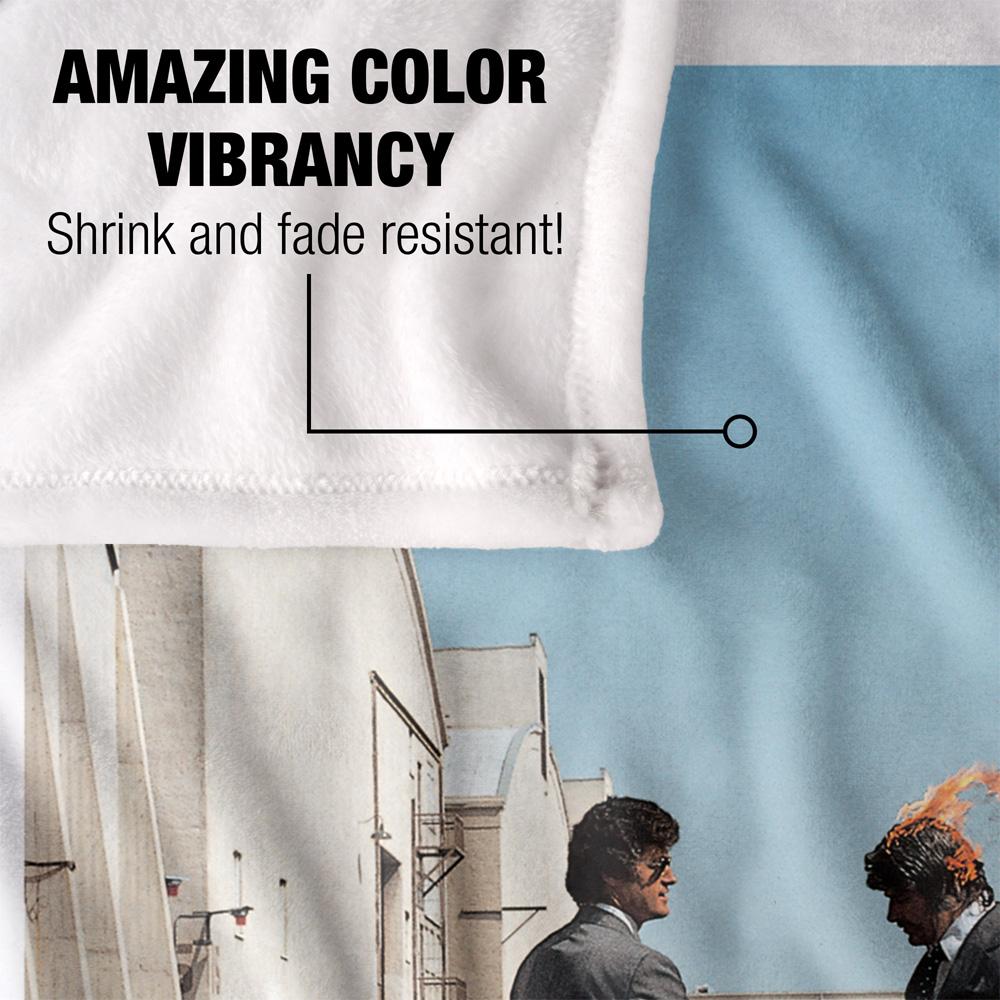 Pink Floyd Wish You Were Here Silky Supersoft Blanket