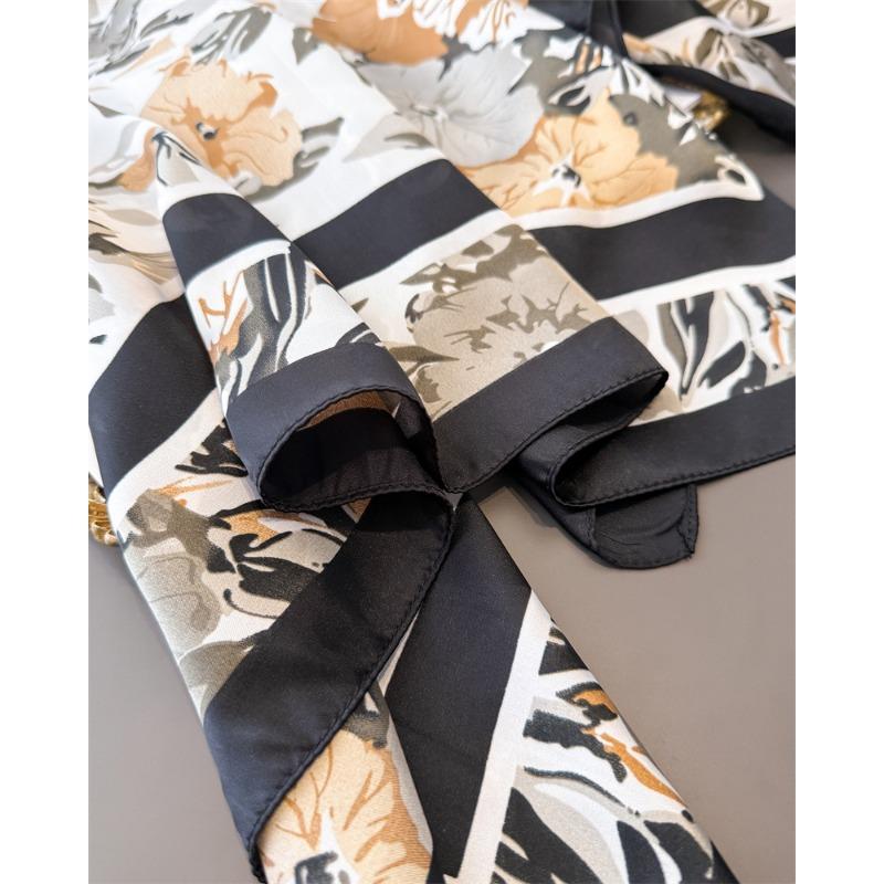 Korean Style Luxury Printed Large Square Scarf For Women