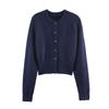  European and American style, new women's fashion, versatile, cross-border bestselling new soft knit jacket
