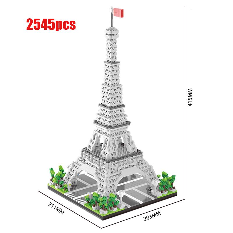 MOC 4036 шт. Городские мини-кирпичики Тадж-Махал Всемирно известная архитектура Микро-модель Индия Конструкторы Креативные наборы Городские детские игрушки