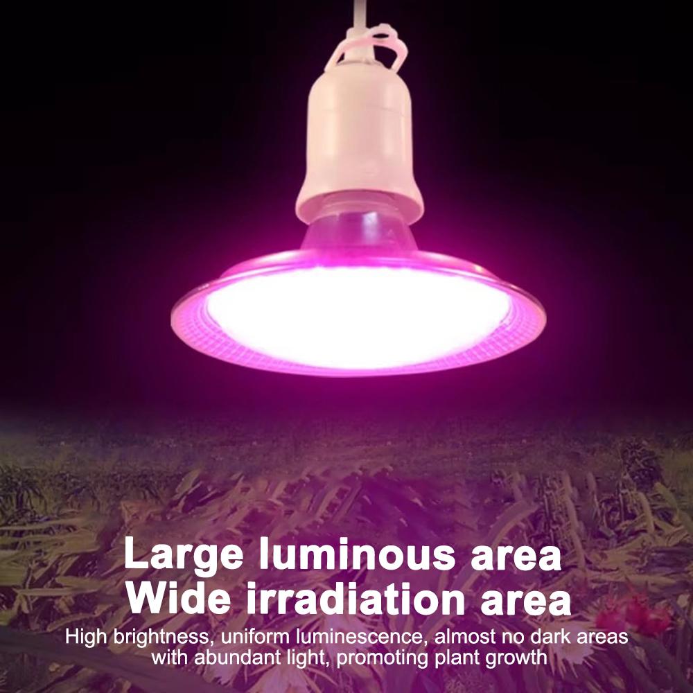 E27 Full Spectrum Fill Light LED Plant Growth Light 18W Дополнительный свет для растений Дополнительный свет для цветочных растений в теплице
