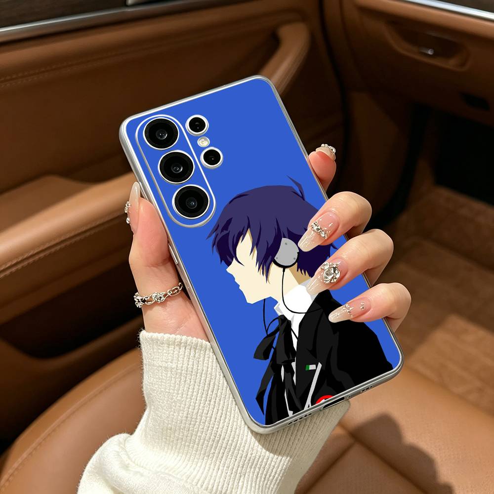 Чехол для телефона P-persona- 3 r-reload для Samsung S25, S24, S21, S22, S23, S30, Ultra, S20, Plus, Fe, Lite Прозрачный чехол