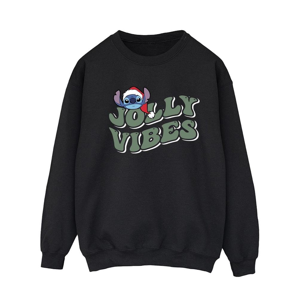 Disney Womens/Ladies Lilo & Stitch Jolly Chilling Vibes Sweatshirt