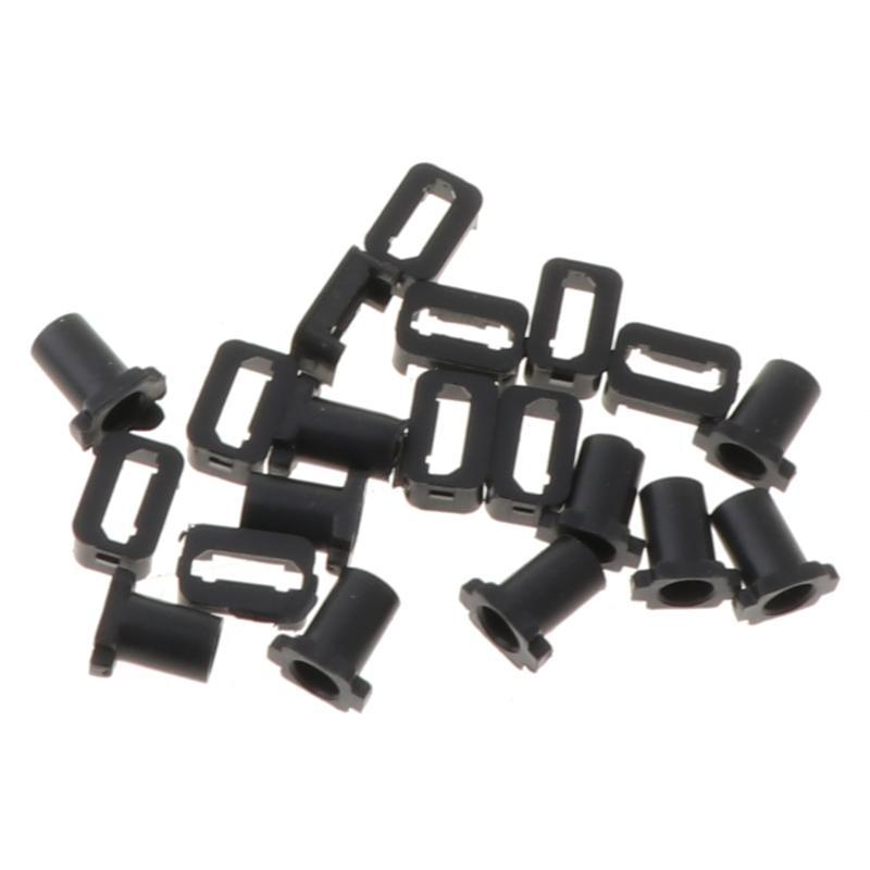 10 Sets Micro USB Welding Type Male 4 Pin Plug Connector for w/Plastic Cover 4 i