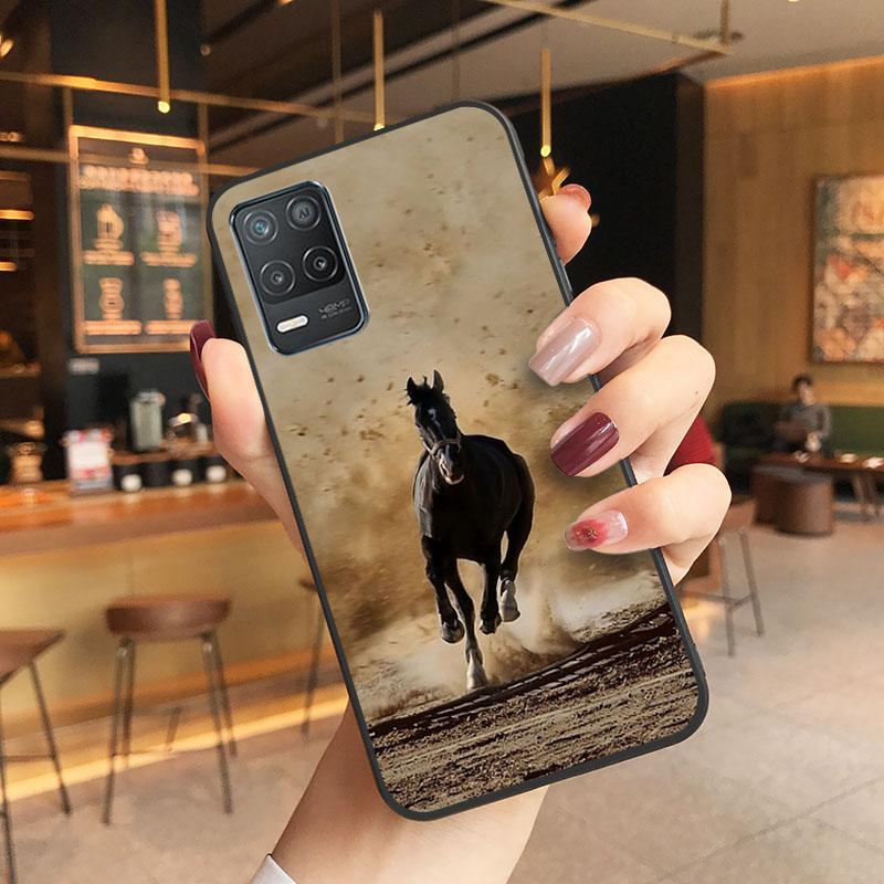 Чехол для телефона с изображением лошади для OPPO Realme 8 7 6 6i C3 C21 C21Y C11 X3 SuperZoom A94 A74 A91 A53S A54