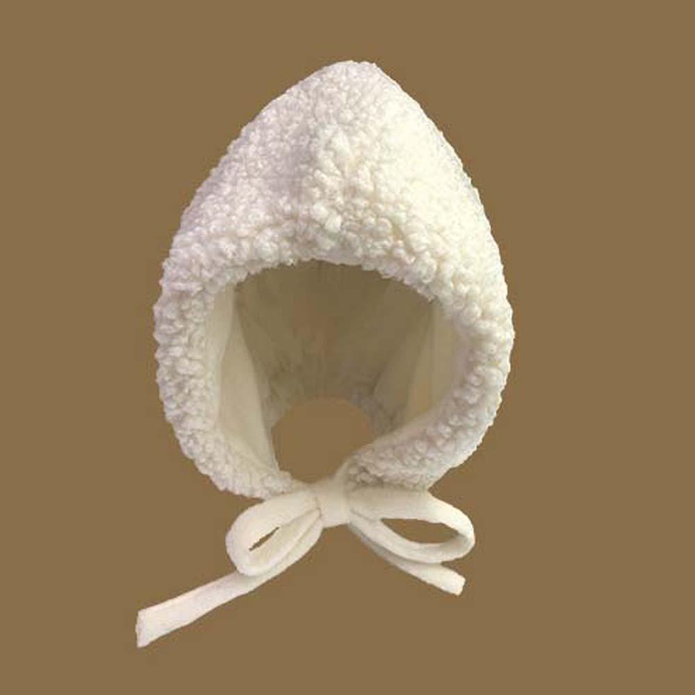 Solid Color New Year Red Hat Fluffy Ear Protection Hat Cute Winter Plush Hat Autumn