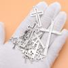 26 шт./компл. подвески в виде креста, принадлежности для изготовления ювелирных изделий, милые предметы оптом