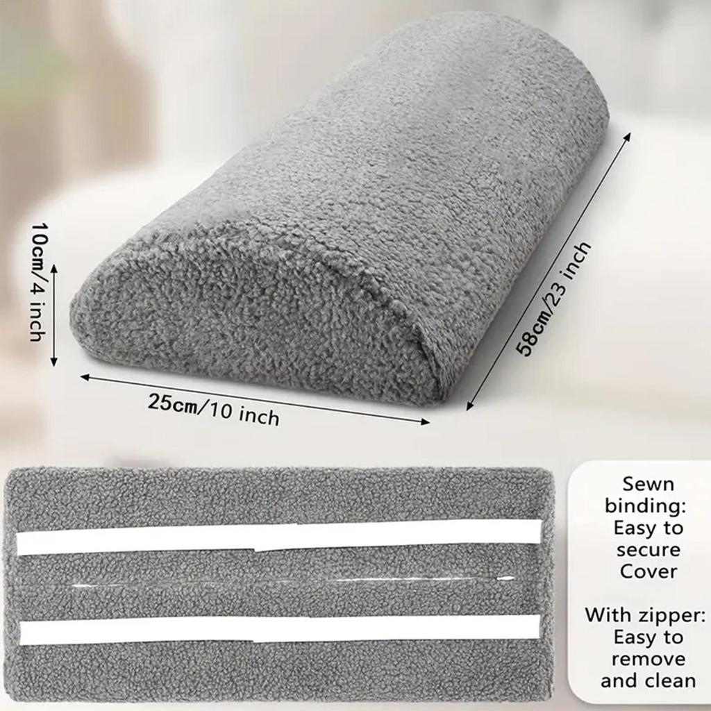 Подушка для подставки для ног кресла-реклайнера, подушка для подъема ног с ремнями, подушка для подъема ног с эффектом медленного восстановления, спальная подушка для стула, кровати, дивана