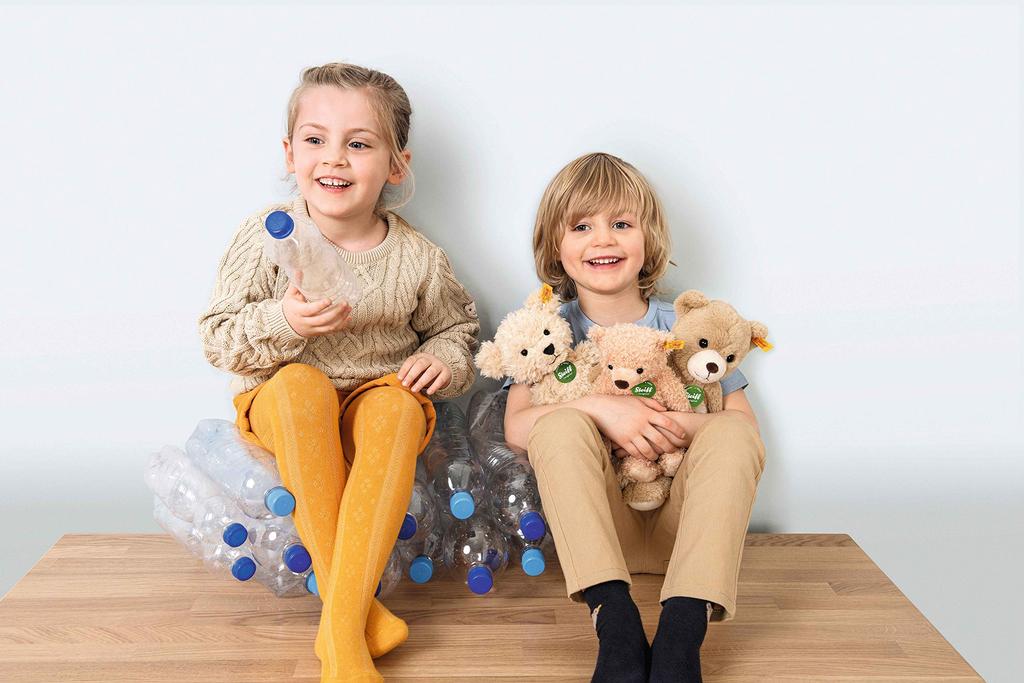 Steiff Teddies for Tomorrow плюшевый мишка Макс 23 см 023002 японский [Авторизованный продукт]