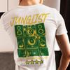 Унисекс Модный Тренд Футболка Высокое Качество Удобная и Повседневная Junglist Dnb Саунд Систем Футболка 90-е Рейв Музыка Задний Принт