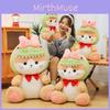 Dinosaur Cute Cat Plush Toys Bow Girl Children Birthday Holiday Gifts Dolls