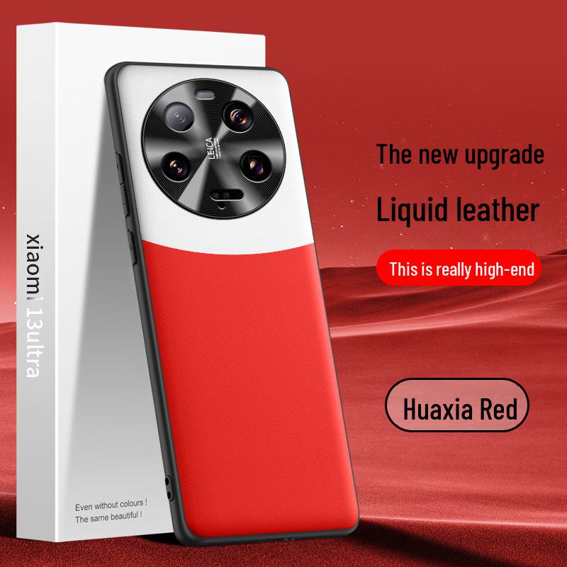 Защитный чехол из жидкой кожи для Xiaomi 13Ultra - дизайн против падения, цельная доставка