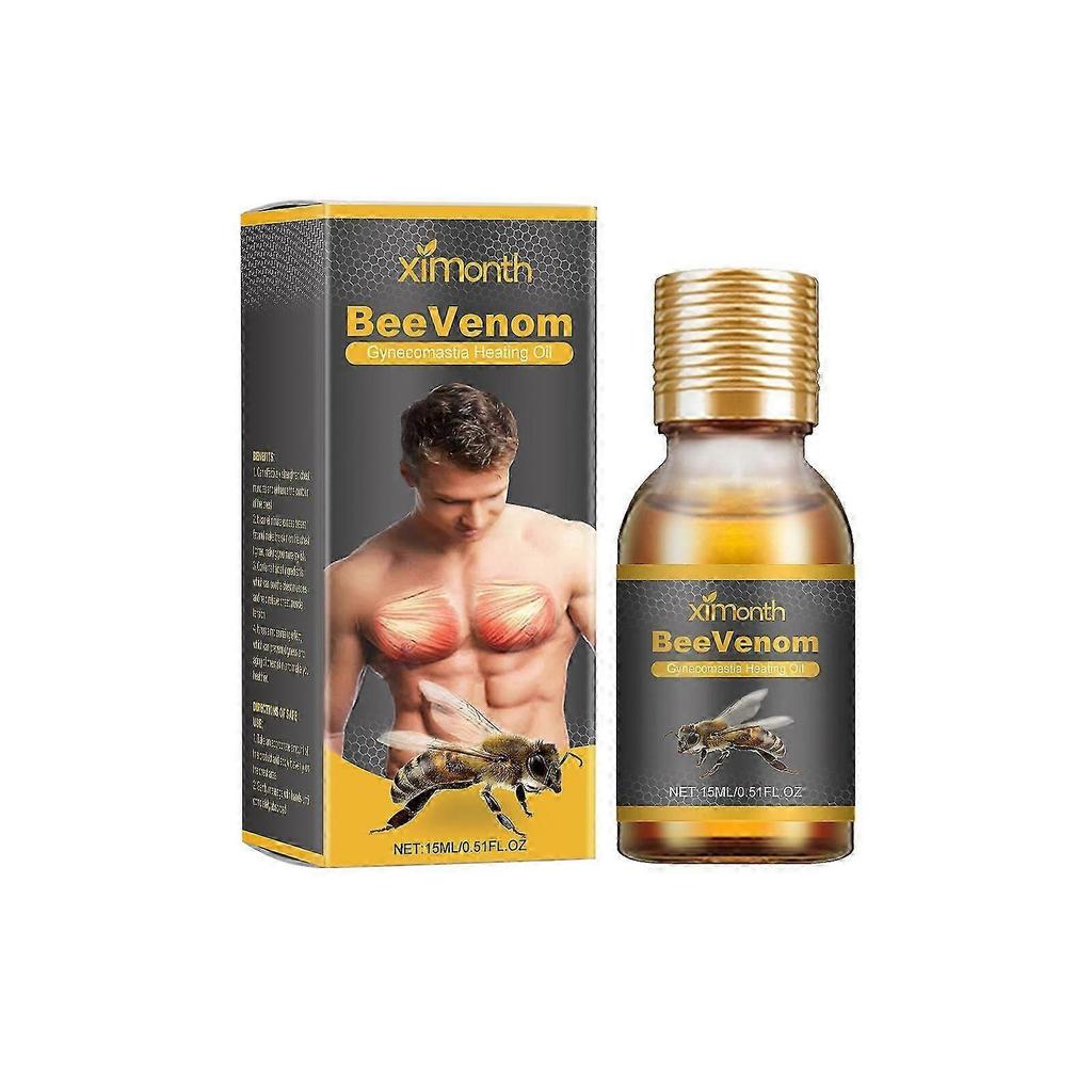 Ximonth Men's Chest Shaping Massage Oil - Firming Oil For Men's Chest, Lifting And Moisturizing For The Whole Body
