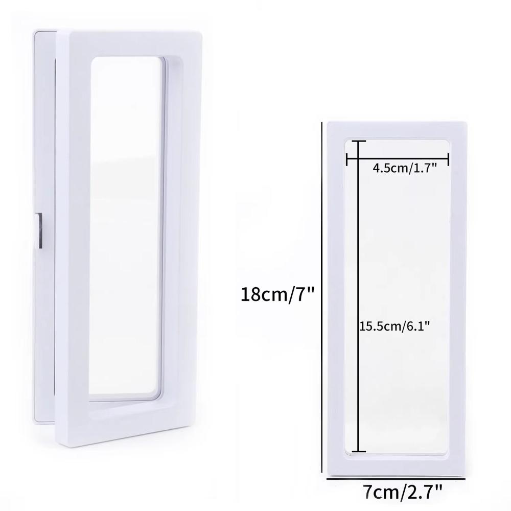 Ring Floating Frame Box Earrings Jewelry Display Box Durable Jewelry Storage Box  Jewelry