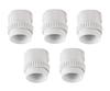 Swan Electric Light Rail Bulb Socket (E-26 Base) Set of 5, DUS-51-5S (White)