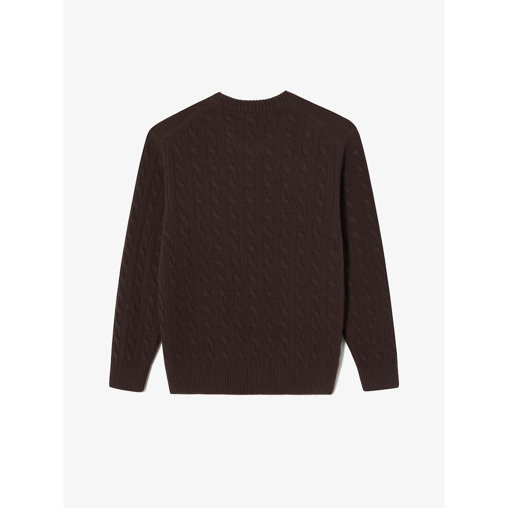 Lacoste Мужской кабельный пуловер Ah716e 54n Shi q2nAh716e 54nShi