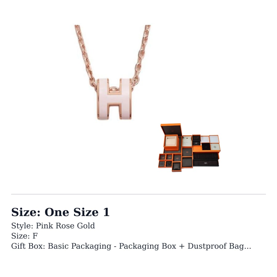 HERMES Mini Pop H Pendant H147992FO85