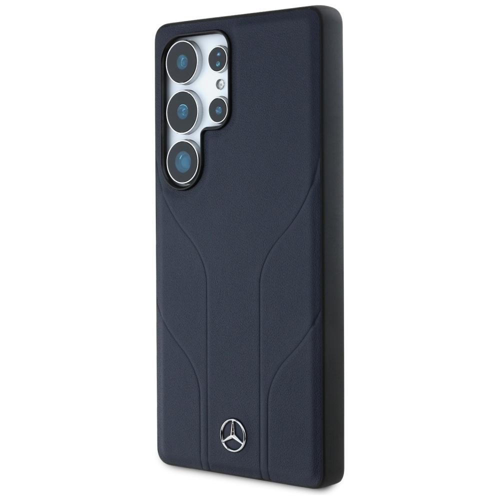 Etui do Samsung Galaxy S25 Ultra Mercedes MagSafe Skóra Czarne