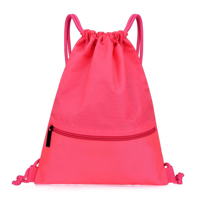 Складной рюкзак на шнурке, сумка для фитнеса и спортзала, для путешествий на природе, для кемпинга, пешего туризма, нейлоновый спортивный рюкзак с несколькими карманами