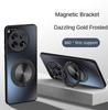 For OnePlus 12 12R 11 11R 10T 1+ 12 11 10 Case Hard Matte With Ring Magnetic Protective Back Cover Case For One Plus 12R 11R 10T Phone Shell