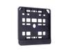 Motorcycle License Plate Frame, Black