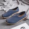 Size 35-46 Spring Women's Single Shoes Large Size Casual Flat Shoes Low Top Shoes Mom Shoes  Loafers