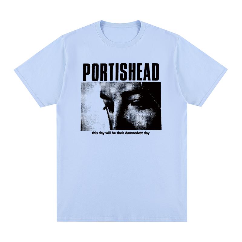 Винтажная футболка Portishead, даунтемпо, трип-хоп, Dummy Bang Gang, Massive Attack, хлопковая мужская футболка, новая футболка, женская футболка.