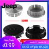 Для Jeep 4 шт. 55/64 мм Центральные колпачки на колеса автомобиля Колпачки ступиц Крышка дисков Колпачки ступиц Аксессуары Для Jeep Grand Cherokee Wrangler Renegaed