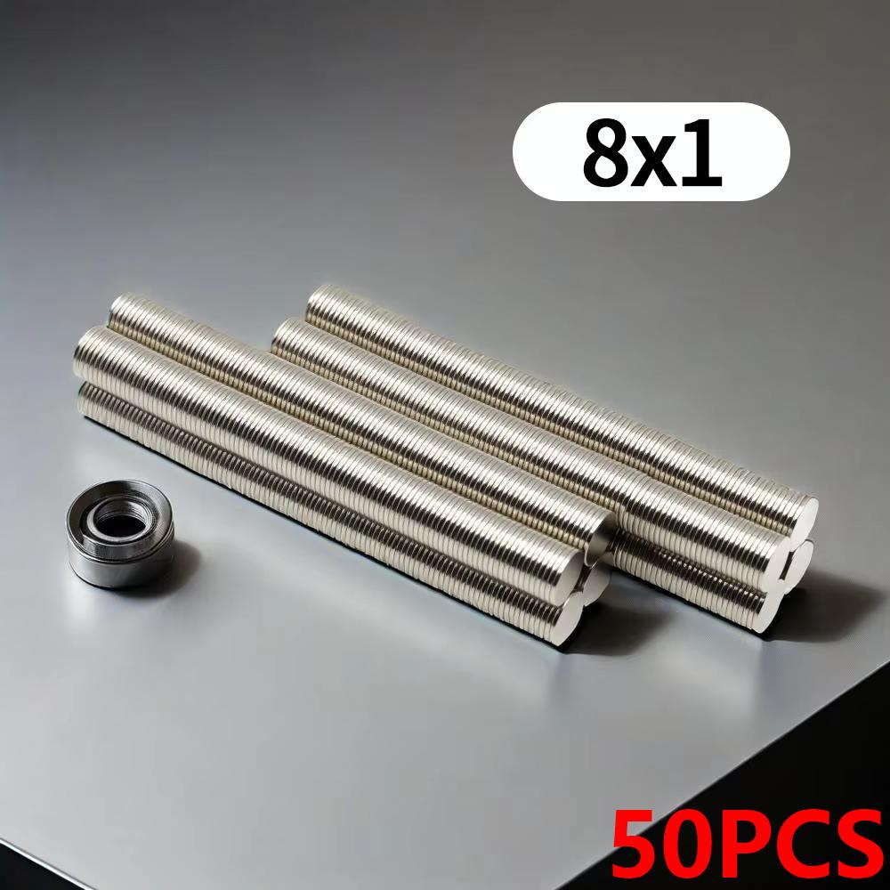 8X1MM магниты круглые для холодильника, для офисной доски, подходящие инструменты, домашнее рабочее место и т. д. 8*1
