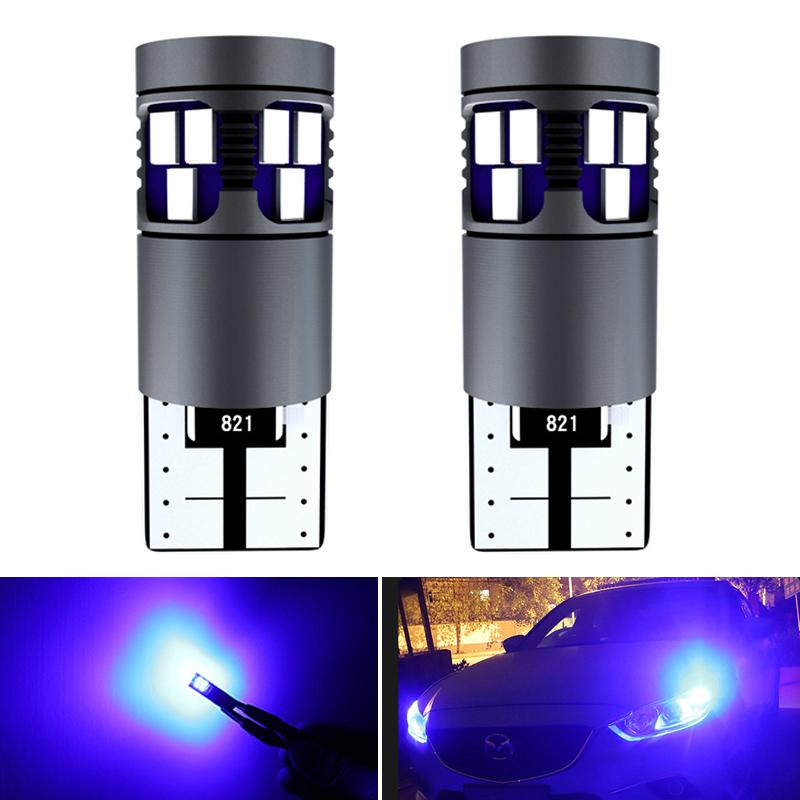 2PCS T10 W5w Led Canbus Super Bright 194 168 Боковой фонарь Парковая лампа Лампа для номерного знака 12 В Белый свет