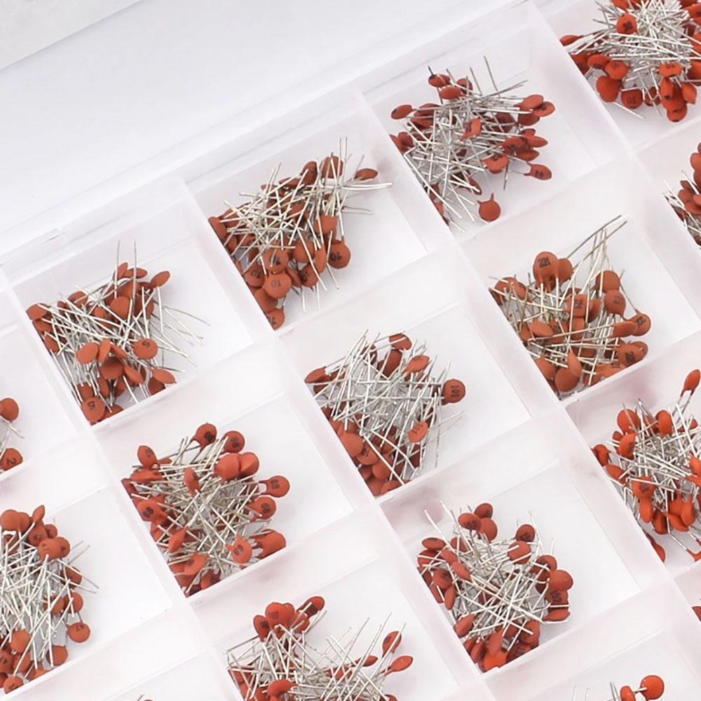 960 шт. 24 значения 2PF~0.1UF 100nf керамический конденсатор комплект, 50 В конденсатор ассорти комплект образцы Diy электронные компоненты пакет