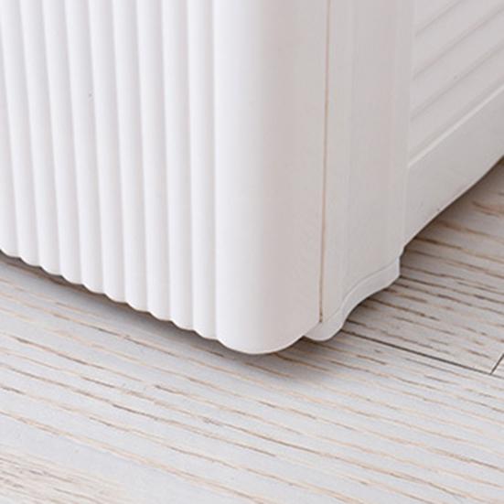 Шкаф для хранения с выдвижными ящиками и невидимыми колесами, штабелируемый дизайн, большая вместимость, легко выдвигается, тележка-органайзер на колесиках