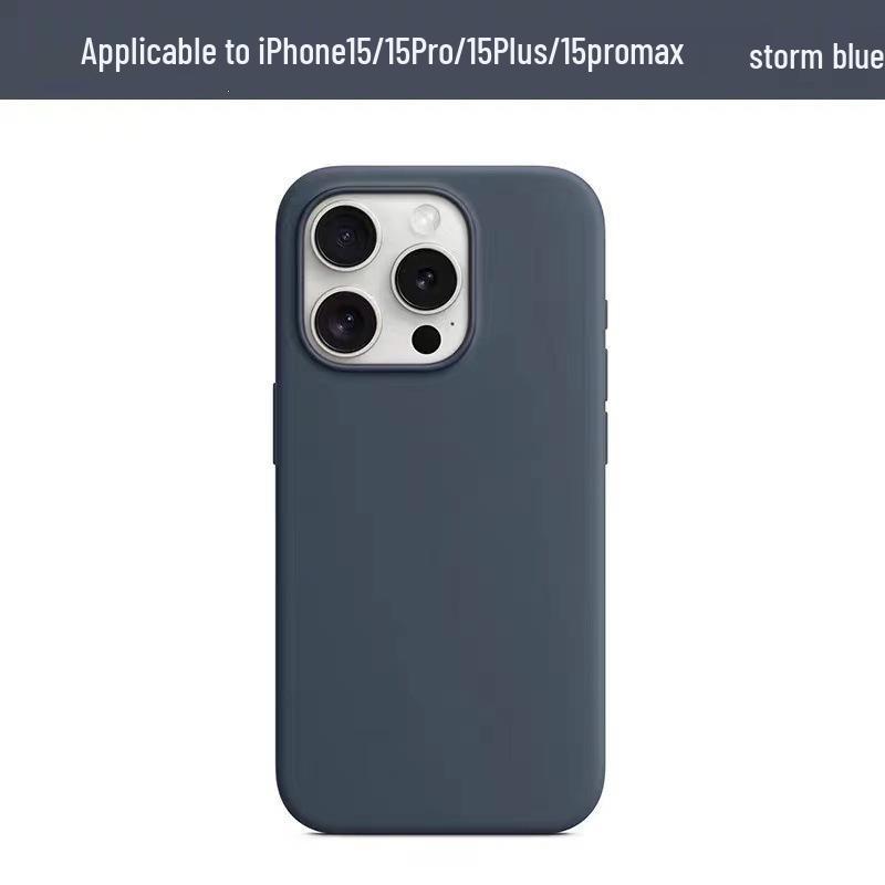Настоящий чехол MagSafe из жидкого силикона для iPhone 13, 14, 15 Pro Max