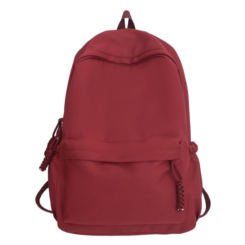 Nylon Womens Fashion Backpack With Zipper Closure And Inner Phone Pocket For Daily Use