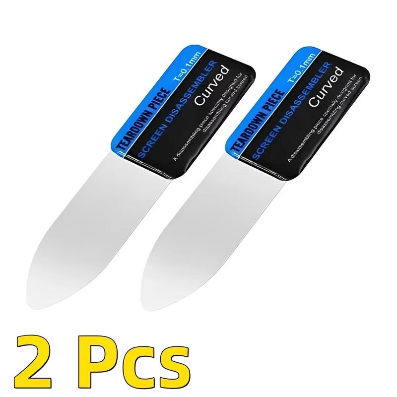 1-3Pcs Mobile Phone Curved LCD Screen Spudger Opening Pry Card Tools Ultra Thin Flexible Mobile Phone Disassemble tools