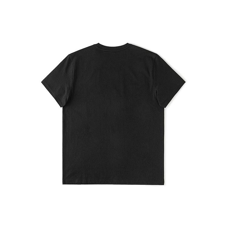 Lee T-Shirts Men's Black Crew Neck Moderate Straight Fit LMT008128202026K11000