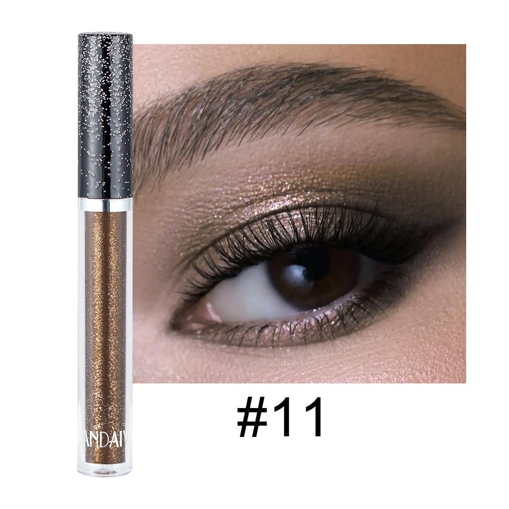 HANDAIYAN 12 Color Single Diamond Liquid Eye Shadow Psychedelic Pearl Shiny Eye Shadow Lying Silkworm Tear Makeup