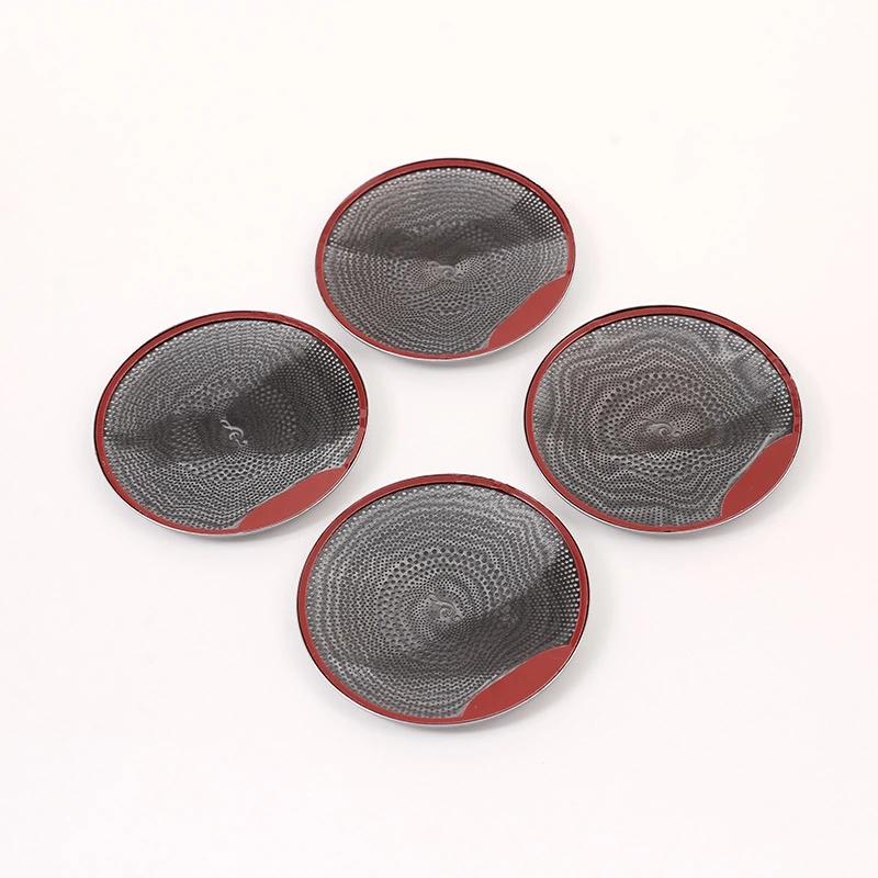 4 шт. для Mercedes Benz GLC X253 E Class W213 C Class W205, внутренняя дверь автомобиля, аудиодинамик, дверной громкоговоритель, накладка, наклейка